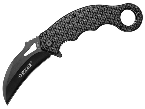 Zavírací nůž Kandar 9402 karambit černý